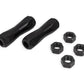 BMR Suspension BMR 64-70 A-Body / 78-87 G-Body Tie Rod Sleeves 5/8in Thread - Black Anodized TRS002