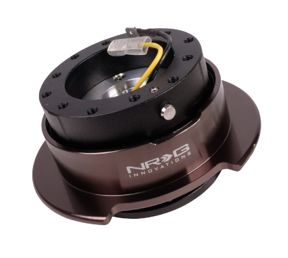 NRG Quick Release Kit Gen 2.5 - Black / Black Chrome Ring