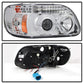 Spyder Ford Explorer 95-01 1PC Projector Headlights LED Halo Chrm PRO-YD-FEXP95-HL-1PC-C 5010148