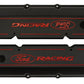 Ford 351C Aluminum Valve Cover Set - Black Finish FRDM6582-Z351B