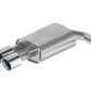 Ford Racing 2024 Mustang 5.0L Touring Non-Active Cat-Back Exhaust w/GT Valance - Chrome Tip M-5200-M5TCV