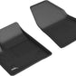 3D MAXpider 20-21 Cadillac XT6 Kagu 1st Row Floormats - Black L1CD02111509