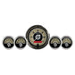 AutoMeter Gauge Kit 5 Pc. 3-3/8in. & 2-1/16in. Elec. Speedometer Cruiser Ad 1100