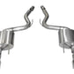 Corsa Performance 2015 Ford Mustang GT 5.0 3" Axle Back Exhaust, Polish Dual 4.5" Tip