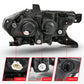 Anzo Toyota Tacoma '16-18 Projector Plank Style Switchback H.L Black Amber