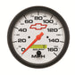 AutoMeter Gauge Speedometer 5in. 160MPH Elec. Programmable Chevy Red Bowtie White 5889-00406