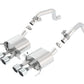 Borla 2014 Chevy Corvette C7 w/ AFM w/o NPP Atak Rear Section Exhuast Quad Rd Rl IC Tips 11863