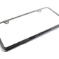 Ford Racing Slim License Plate Frame - Brushed Stainless Steel M-1828-SSC