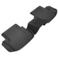3D MAXpider 2018-2020 Mercedes-Benz E-Class Coupe C238 Kagu 2nd Row Floormats - Black L1MB10321509