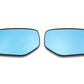 OLM Wide Angle Convex Mirrors with Defrosters (Blue) - 2015+ WRX / 2015+ STI