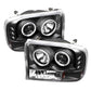 Spyder Ford F250 Super Duty 99-04 Projector Version 2 CCFL Halo LED Blk PRO-YD-FF25099-1P-G2-CCFL-BK 5030122