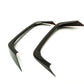OLM Carbon Fiber Rear Bumper Exhaust Finishers - 2015+ WRX / 2015+ STI