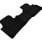 3D MAXpider 2009-2014 Nissan Maxima Kagu 2nd Row Floormats - Black L1NS03021509