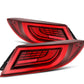 AlphaRex 22-24 Toyota GR86 LUXX LED Taillights Vivid Red 675030 *Discontinued