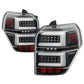 Spyder Toyota 4Runner 10-14 LED Tail Lights - Sequential Turn Signal - Black ALT-YD-T4R10-SEQ-BK 5087812