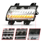 ANZO 18-19 Jeep Wrangler JL Halogen Chrome Clear w/ Sequential Signal 511083