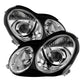 SPYDER Xtune Mercedes W203 C Class Sedan 01-05 Projector Headlights -Chrome PRO-JH-MBW203-C 9029783
