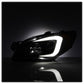 Spyder Subaru WRX 2006-2007 Projector Headlights - Halogen Only - Black PRO-YD-SWRX06-LBDRL-BK 5083920