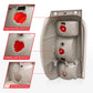 Anzo FORD EXPLORER 98-01 / MOUNTAINEER 98-01 TAIL LIGHTS CHROME