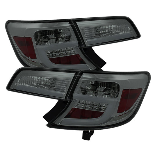 SPYDER Toyota Camry 12-14 Light Bar LED Tail Lights Smoke ALT-YD-TC12-LBLED-SM 5079435