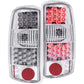 Anzo 2000-2006 Chevrolet Suburban LED Taillights Chrome