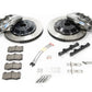 Alcon 2009+ Nissan GT-R R35 380x33mm Rotor Grey 4 Piston Caliper RC4 Rear Axle Kit BKR6959B04