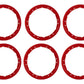 Ford Racing 2021+ Ford Bronco Functional Bead Lock Ring Kit - Red M-1021K-BLR