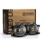AlphaRex Universal Acura/Ford/Honda/Subaru/Nissan DoubleTap Dual Color LED Proj Fog Lights - Wt/Ambr 210002 *Discontinued
