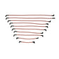 Ford Performance Parts Ford Racing 9mm Spark Plug Wire Sets - Red