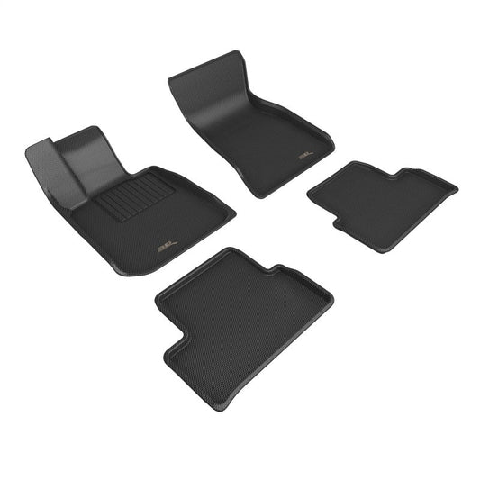 3D MAXpider 22-23 BMW i4 (G2 6) R1 R2 Floor Mat - Kagu Black L1BM12901509