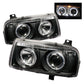 Spyder Volkswagen Jetta III 93-98 Projector Headlights LED Halo Blk High H1 Low H1 PRO-YD-VJ93-HL-BK 5012197