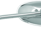 BikeMaster Adjustable Oval Mirror 10mm - Each -Chrome 600804