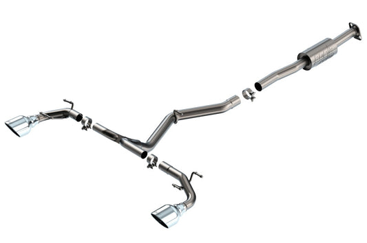 Borla 22-23 Subaru BRZ/Toyota GR86 2.4L RWD AT/MT ATAK Catback Exhaust - Polished Tips 140910