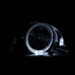 Anzo 2000-2001 Toyota Camry Crystal Headlights w/ Halo Black