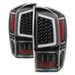 SPYDER xTune 16-18 Toyota Tacoma Light Bar LED Tail Lights - Black (ALT-JH-TTA16-LBLED-BK) 9041686