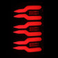 AlphaRex 07-13 GMC Sierra 1500/07-14 2500/3500HD (No Clsc/Dually) Luxx-Series LED Tail Lghts Blk Red 630080 *Discontinued