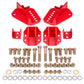 BMR Suspension BMR 64-72 GM A-Body Coilover Conversion Kit Rear Adjust Shock Mt w/o CAB - Red CCK402R