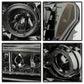 Spyder Ford F150 09-14 Projector Headlights Halogen Model- LED Halo LED Smke PRO-YD-FF15009-HL-SM 5010254
