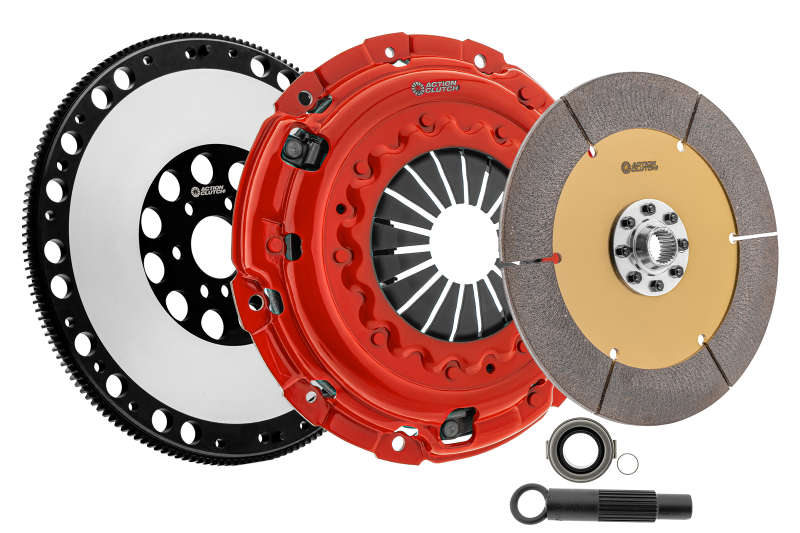 Action Clutch 1988 Honda Civic 1.5L/1.6L (D15/D16) Ironman Unsprung Clutch Kit w/Lightened Flywheel ACR-0621-20TFW