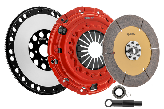 Action Clutch 1988 Honda Civic 1.5L/1.6L (D15/D16) Ironman Unsprung Clutch Kit w/Lightened Flywheel ACR-0621-20TFW