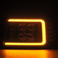 AlphaRex 92-96 Ford F-Series/Bronco NOVA-Series LED Proj Headlight Bk w/Actv Light SeqSig & SBDRL 880299 *Discontinued