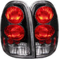 Anzo 1996-2000 Chrysler Voyager Taillights Black