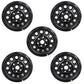 Ford Racing 21-24 Bronco 17in x 8.0in Matte Black Wheel Kit M-1007K-P1780MB