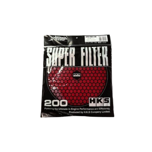 HKS 2 Layer Wet 200mm Red Replacement Filter Element