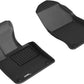 3D MAXpider 19-21 Volvo S60 / V60 / 20-21 V60 Cross Country Kagu 1st Row Floormats - Black L1VV03511509