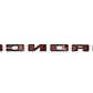 Ford Racing 2021+ Bronco Grille Lettering Overlay Kit - Black M-1447-BLMB