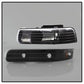 SPYDER Xtune Chevy TahOE 00-06 Amber Crystal Headlights w/ Bumper Lights Black HD-JH-CSIL99-SET-AM-BK 5064219
