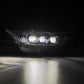 AlphaRex 15-17 Ford Mustang NOVA LED Proj HL Alpha-Black w/Activ Light/Seq. Signal + Switchback DRL 880114 *Discontinued