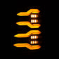 AlphaRex 09-18 Dodge Ram Luxx-Series LED Tail Lights Black w/ Activation Light & Sequential Signal 640004 *Discontinued