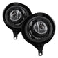 Spyder 05-16 Nissan Frontier Metal Chrome Bumper ONLY OEM Fog Lights w/Switch - Clear (FL-NF05-M-C) 5084972